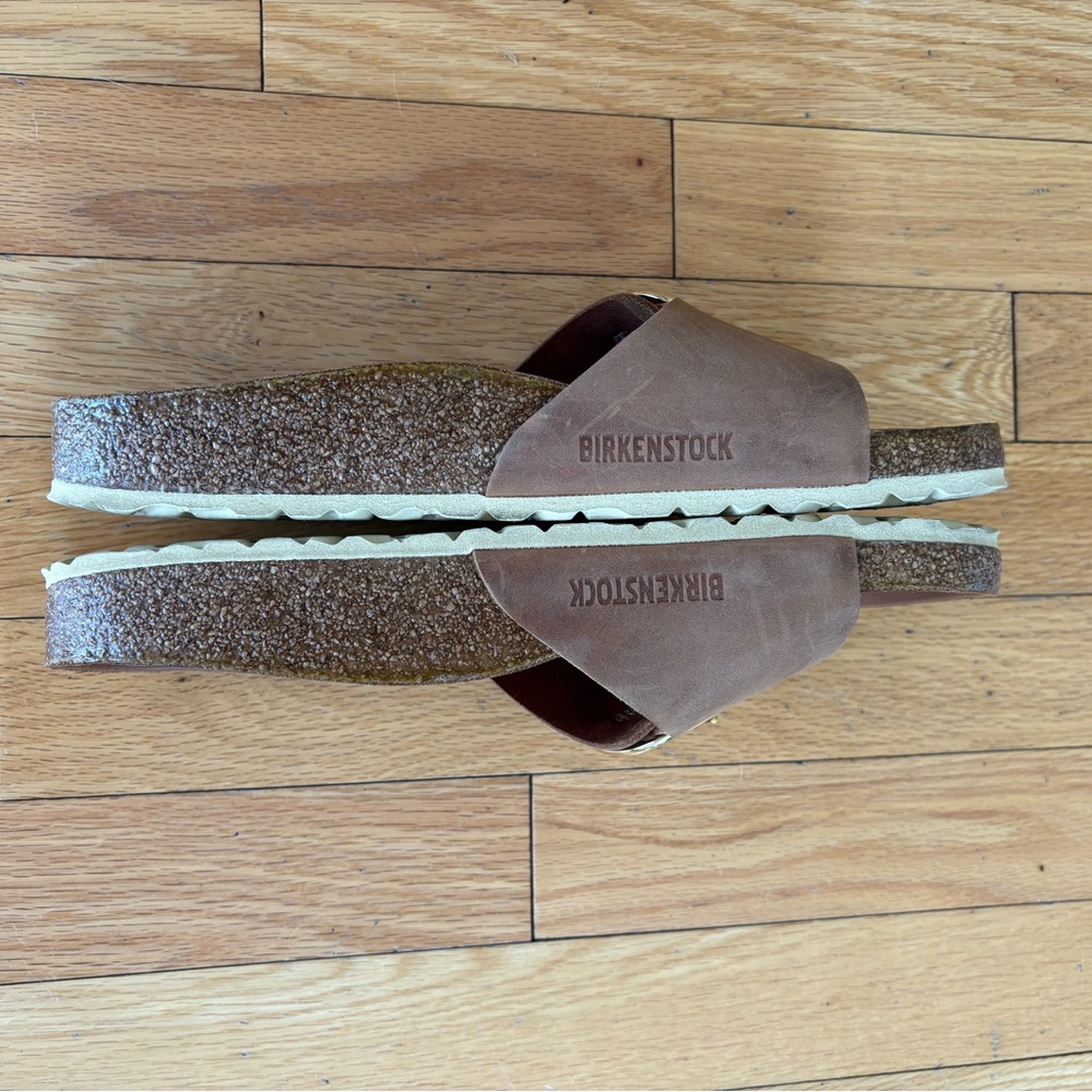 Birkenstock Big Buckle Madrid Sandals size 40 narrow Like New - Picture 5 of 5